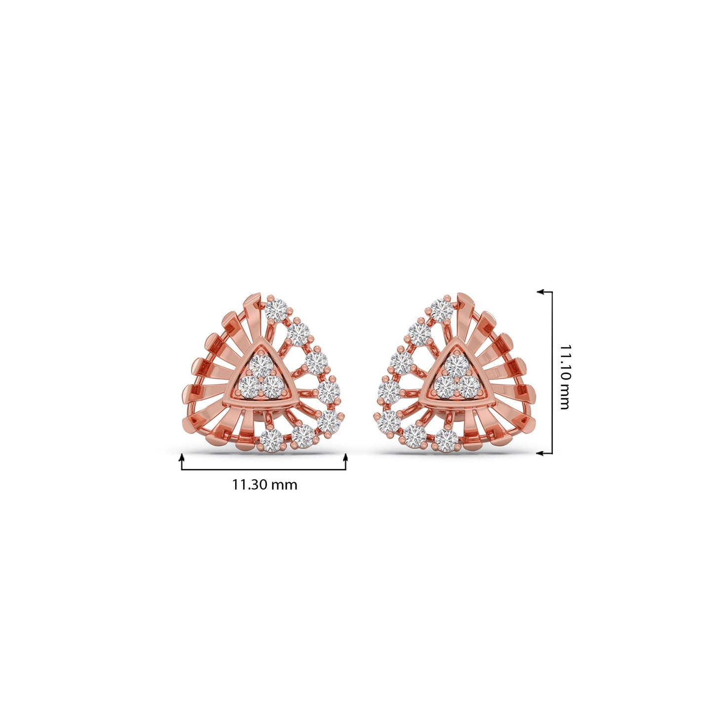 Ethereal Trigon Studs