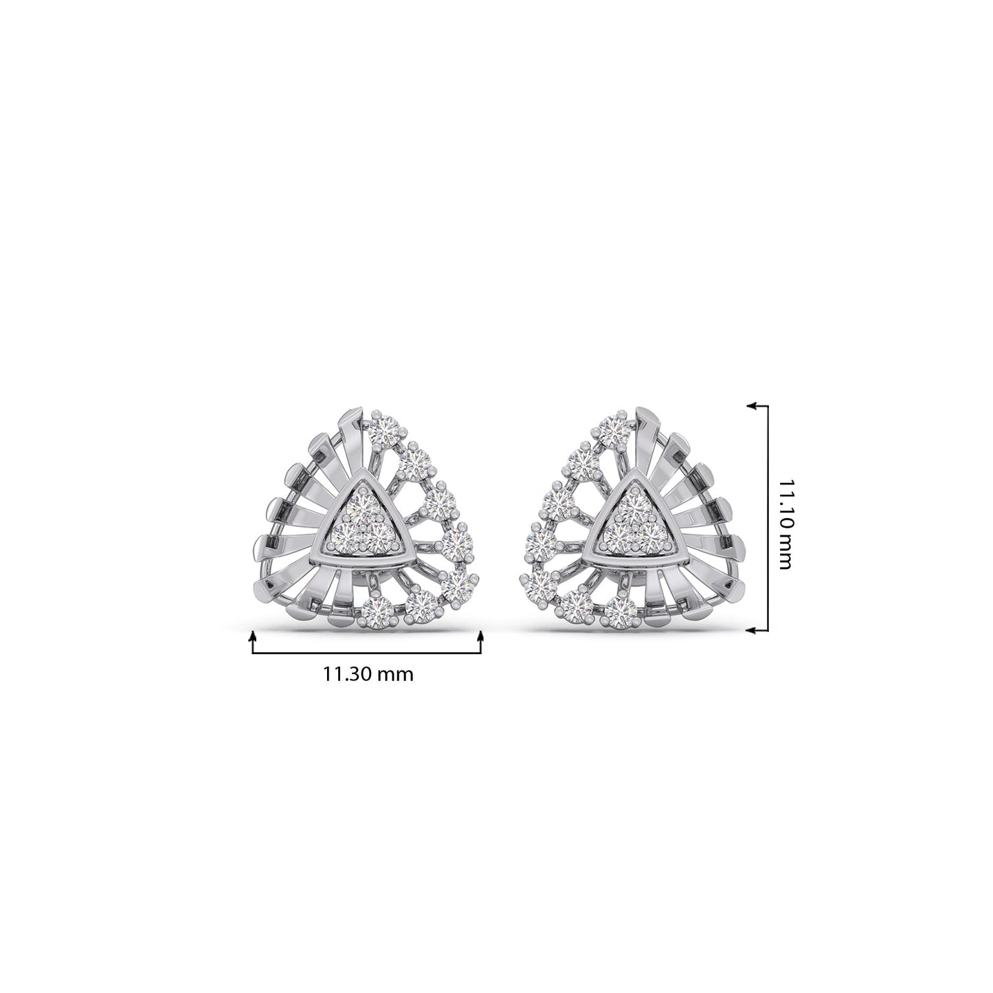 Ethereal Trigon Studs