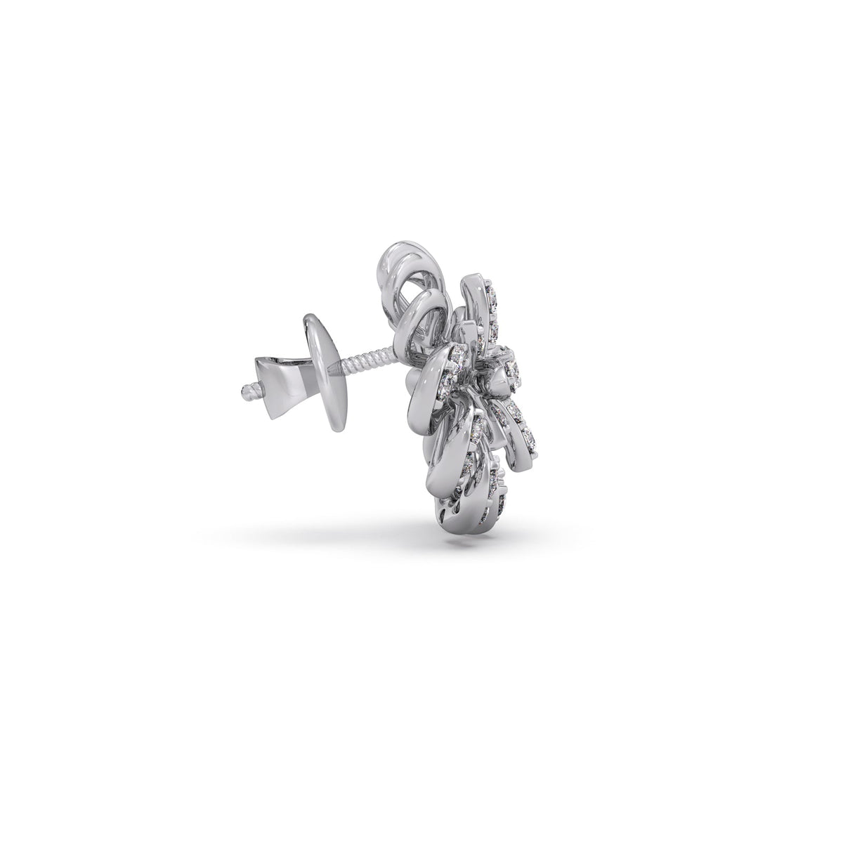Serava Diamond Stud Earrings
