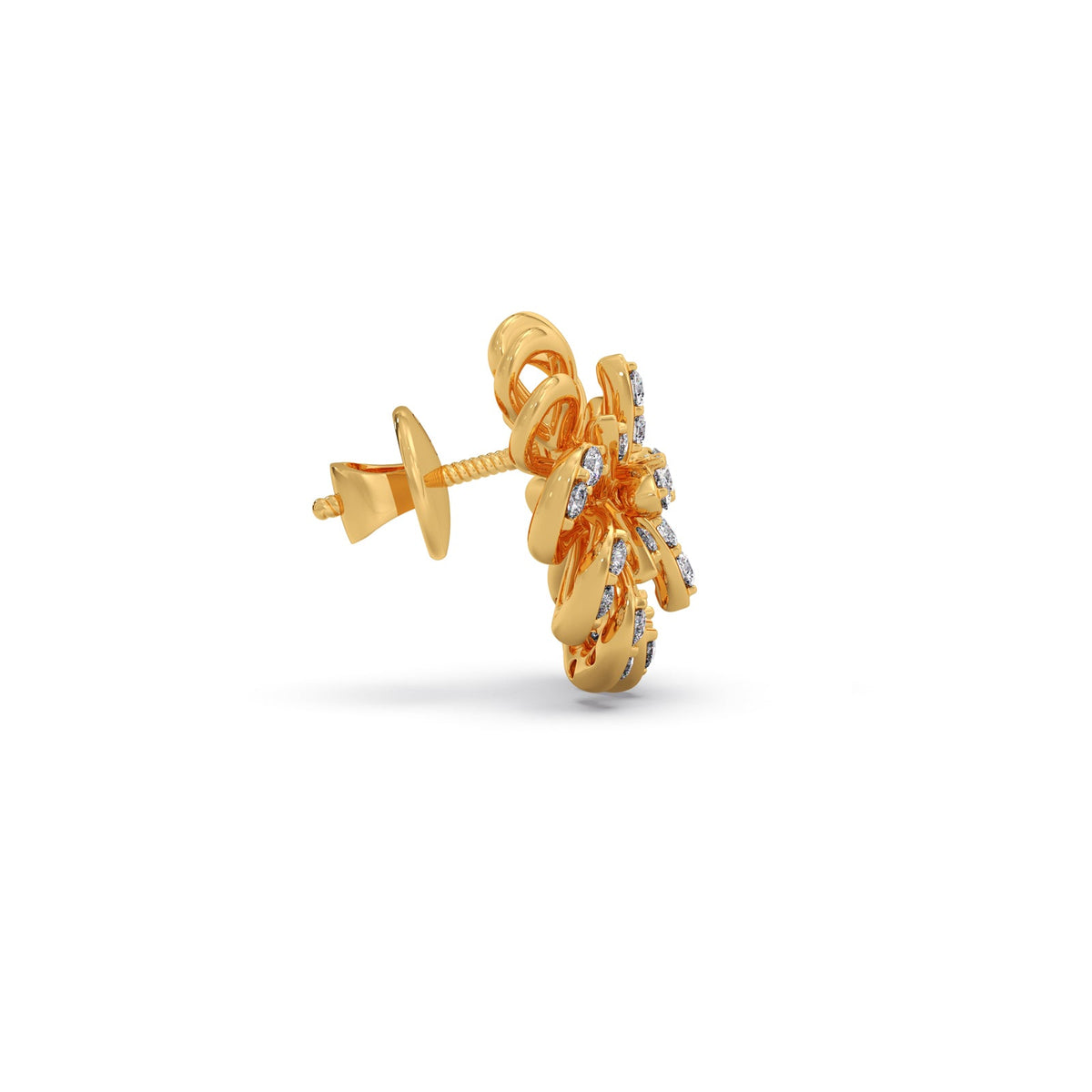 Serava Diamond Stud Earrings