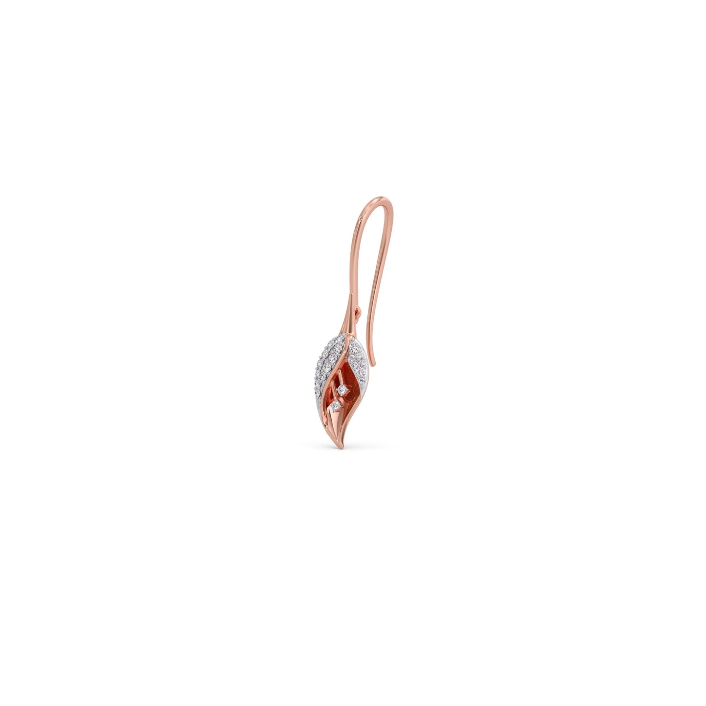 The Calyx Diamond Drop Earrings