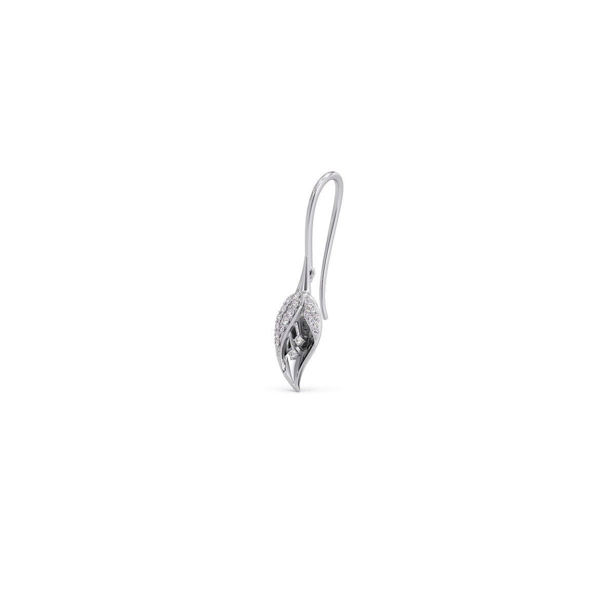 The Calyx Diamond Drop Earrings