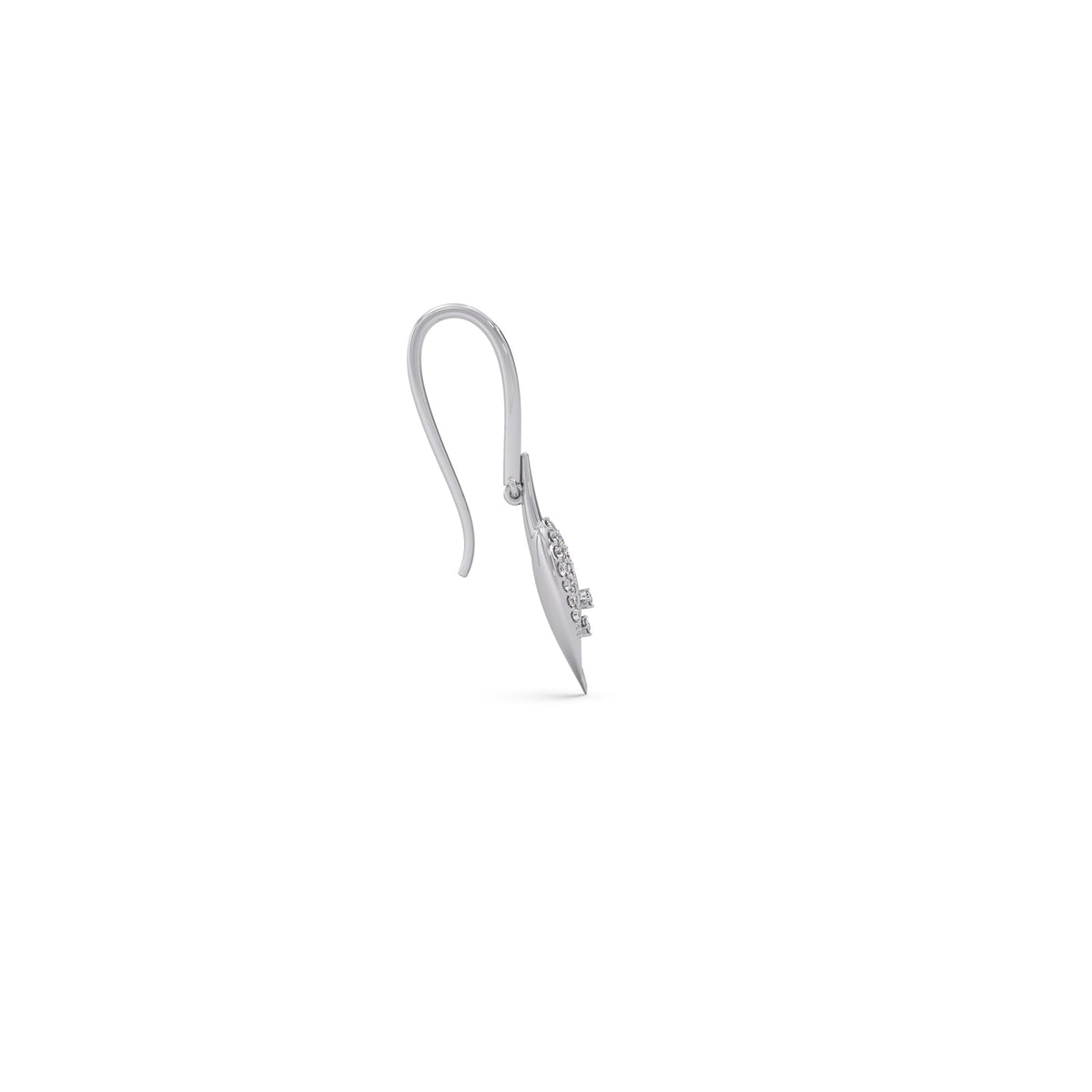 The Calyx Diamond Drop Earrings