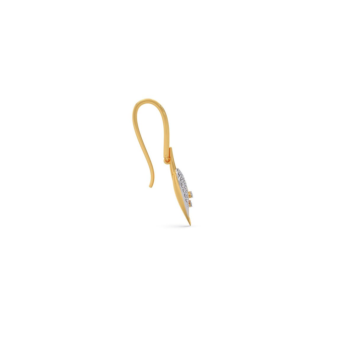 The Calyx Diamond Drop Earrings