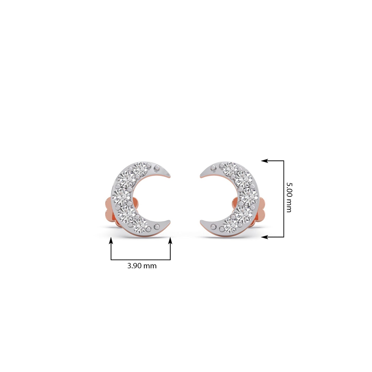 Chandran Diamond Stud Earrings