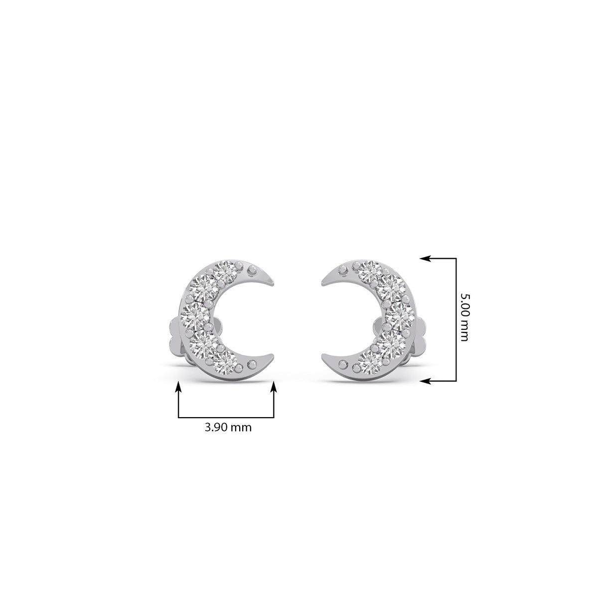 Chandran Diamond Stud Earrings