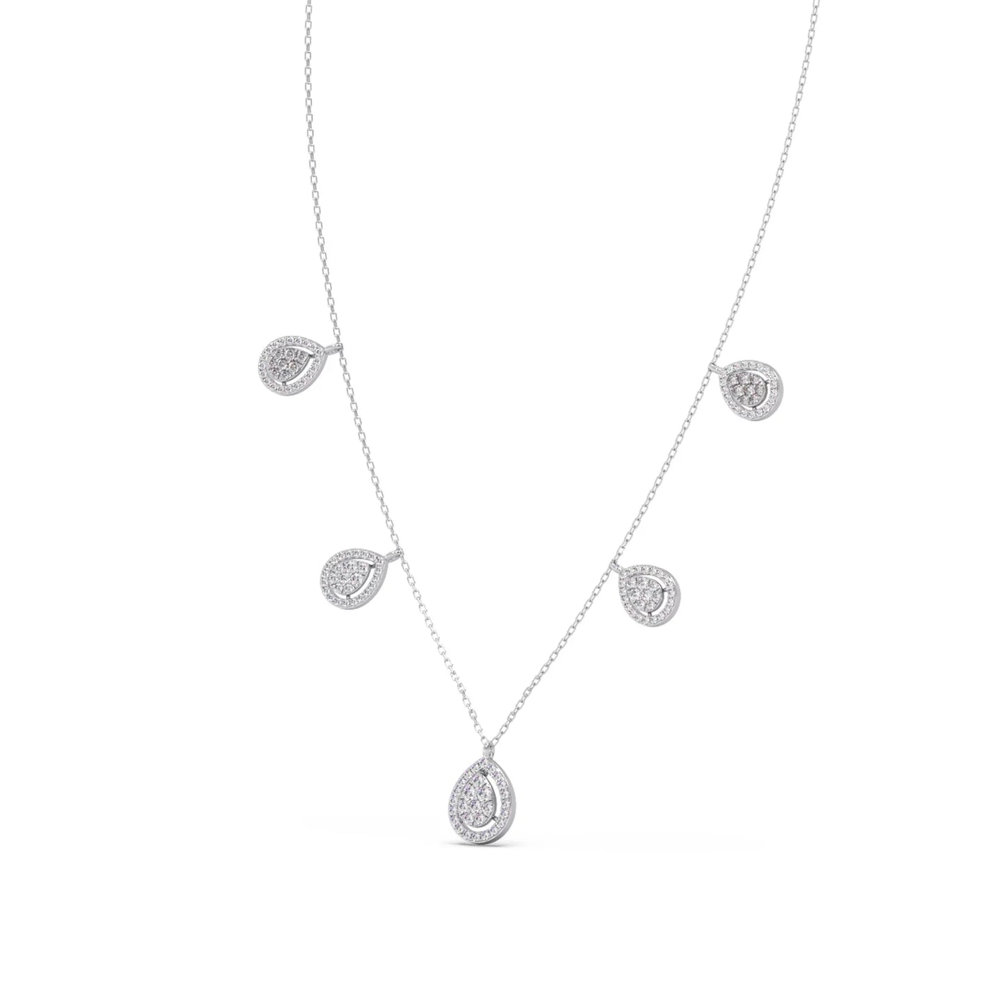 Pear Charm Necklace