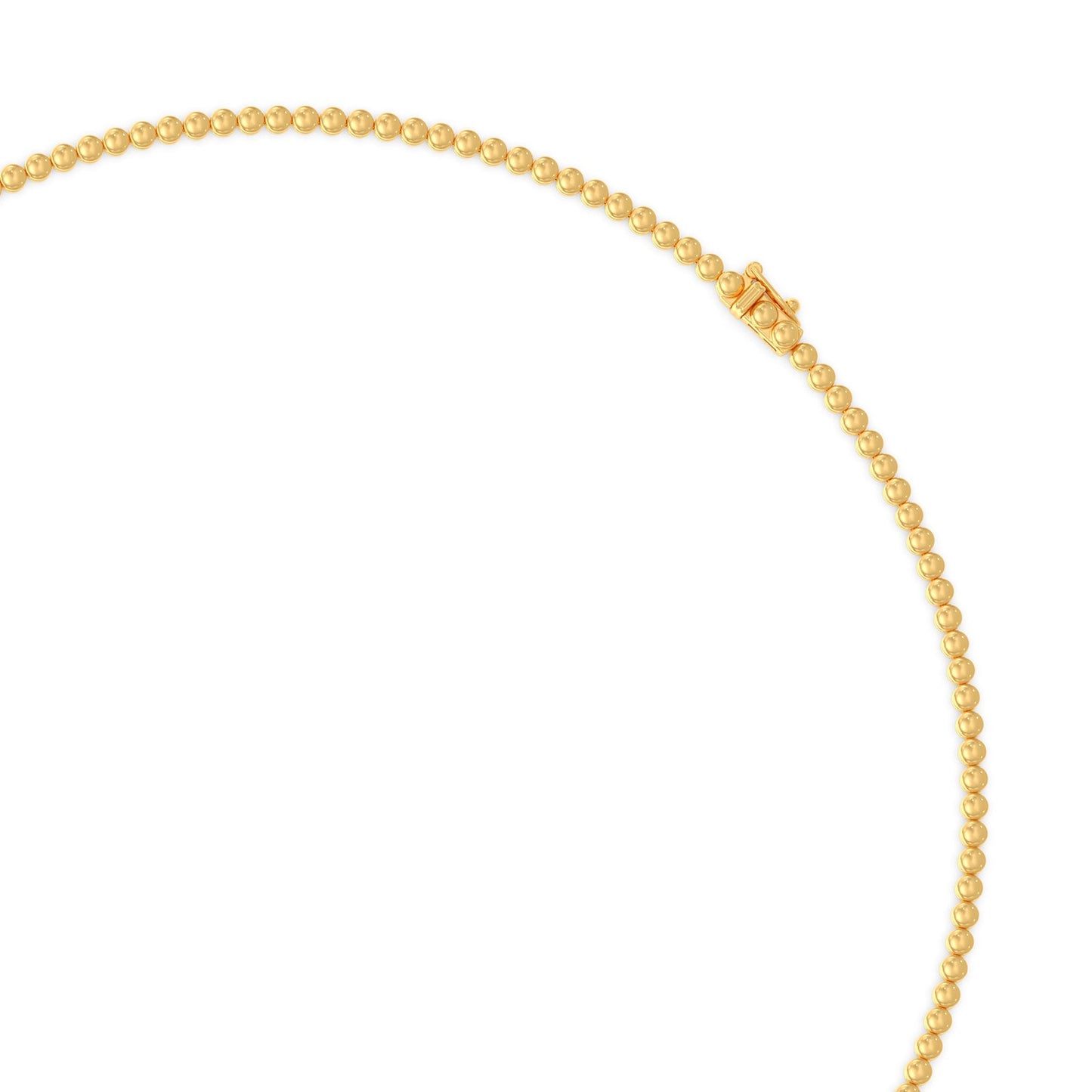 6.09 ct Graduating Round Diamond Tennis Necklace