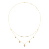 Double-Layer Round Diamond Necklace