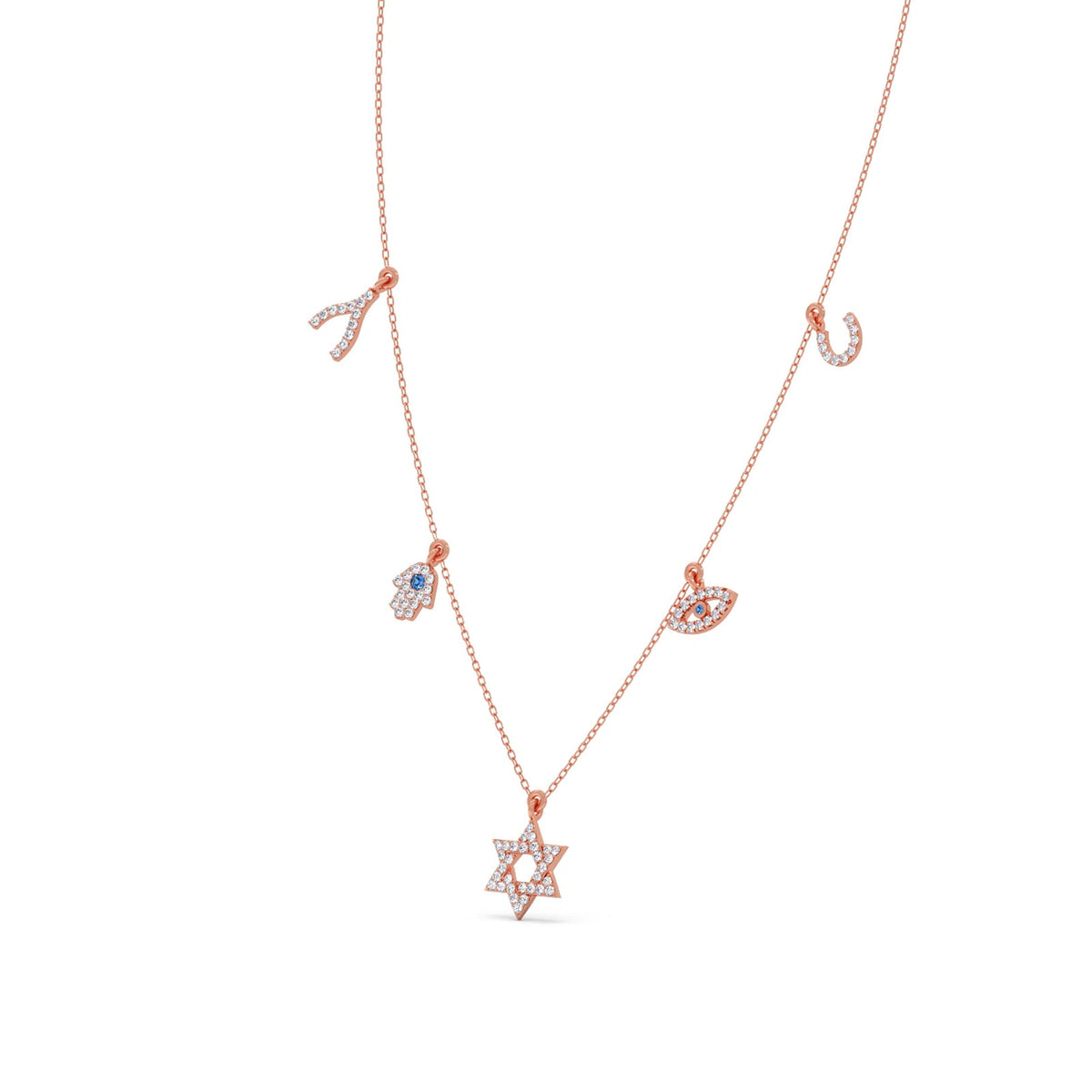 Mystic Five Charms Necklace