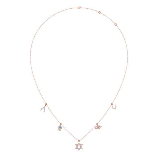 Mystic Five Charms Necklace