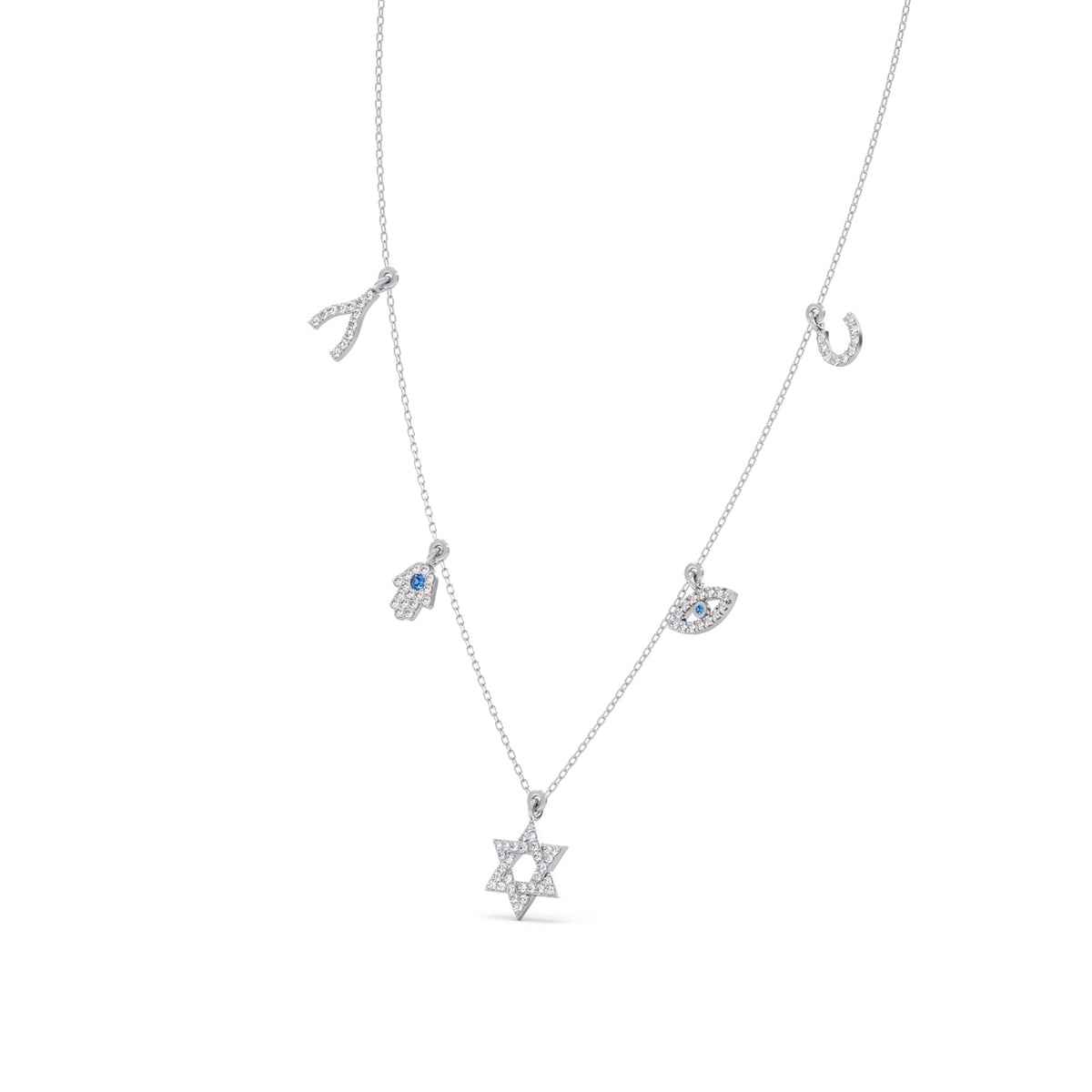 Mystic Five Charms Necklace