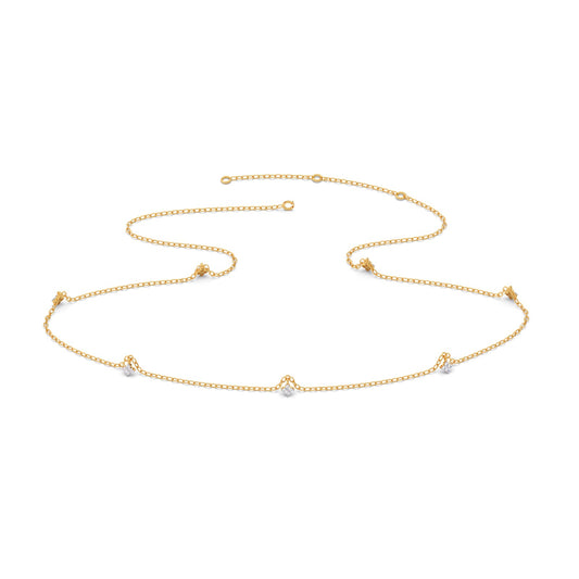 Starlet Trail Diamond Necklace