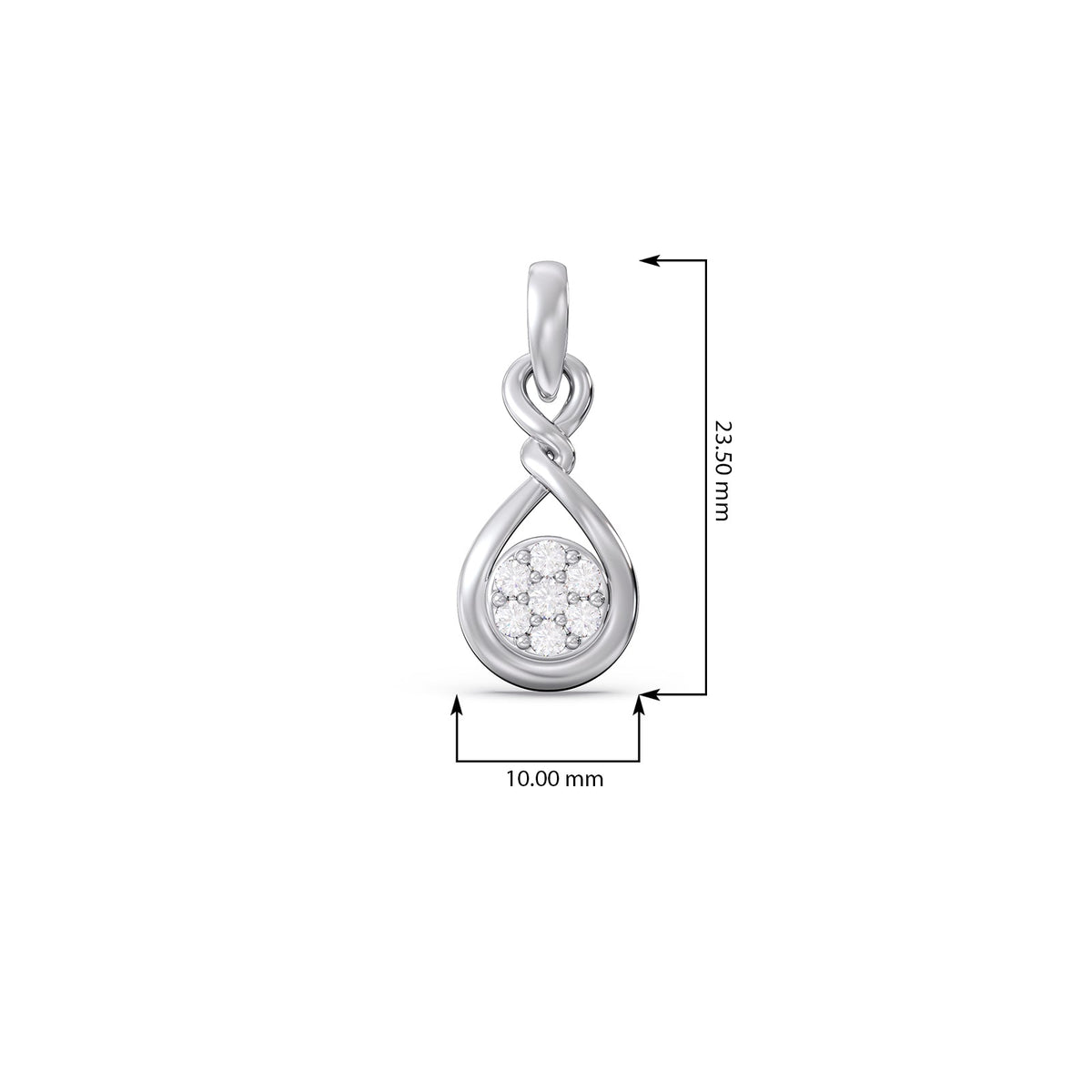 Round Cluster Pendant