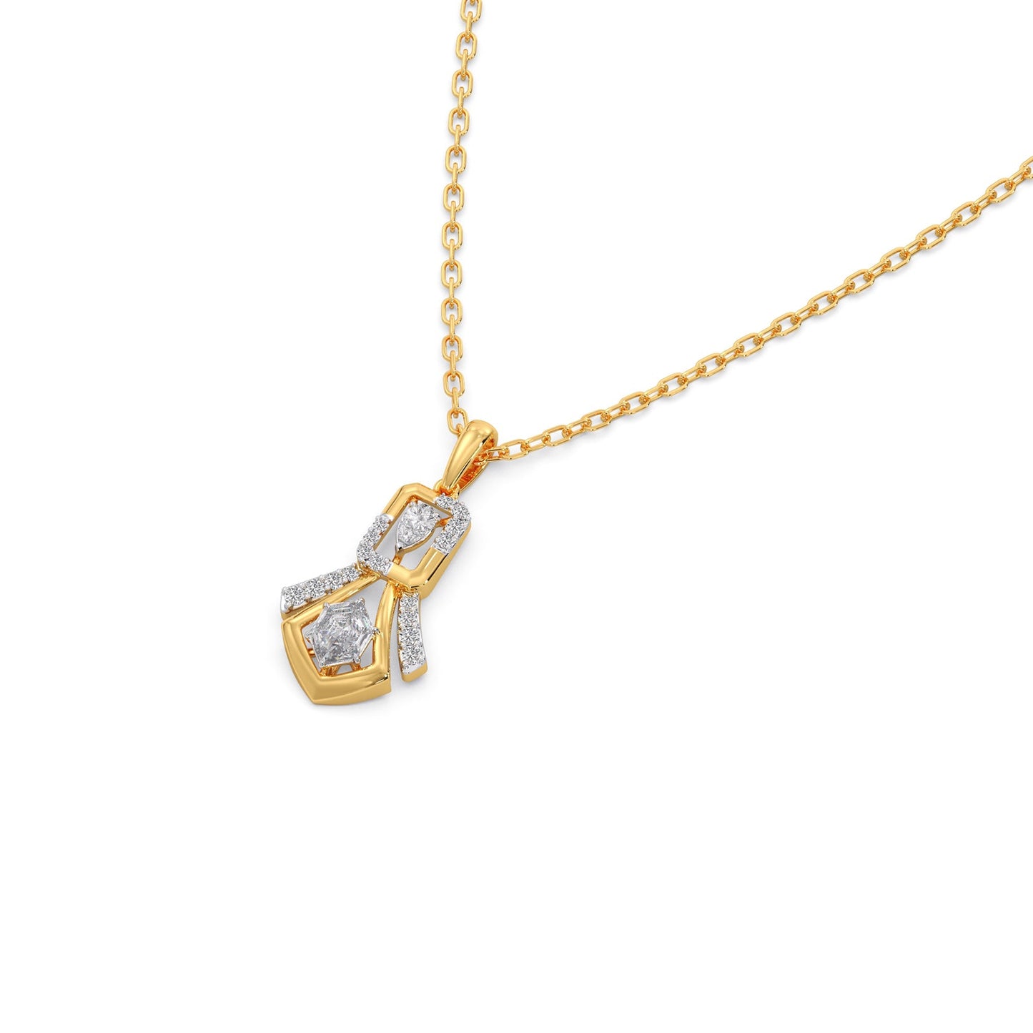 Hexa Grace Diamond Pendant