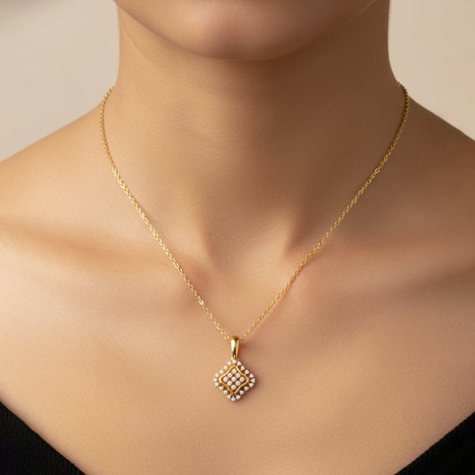 Celestial Sparkle Diamond Pendant
