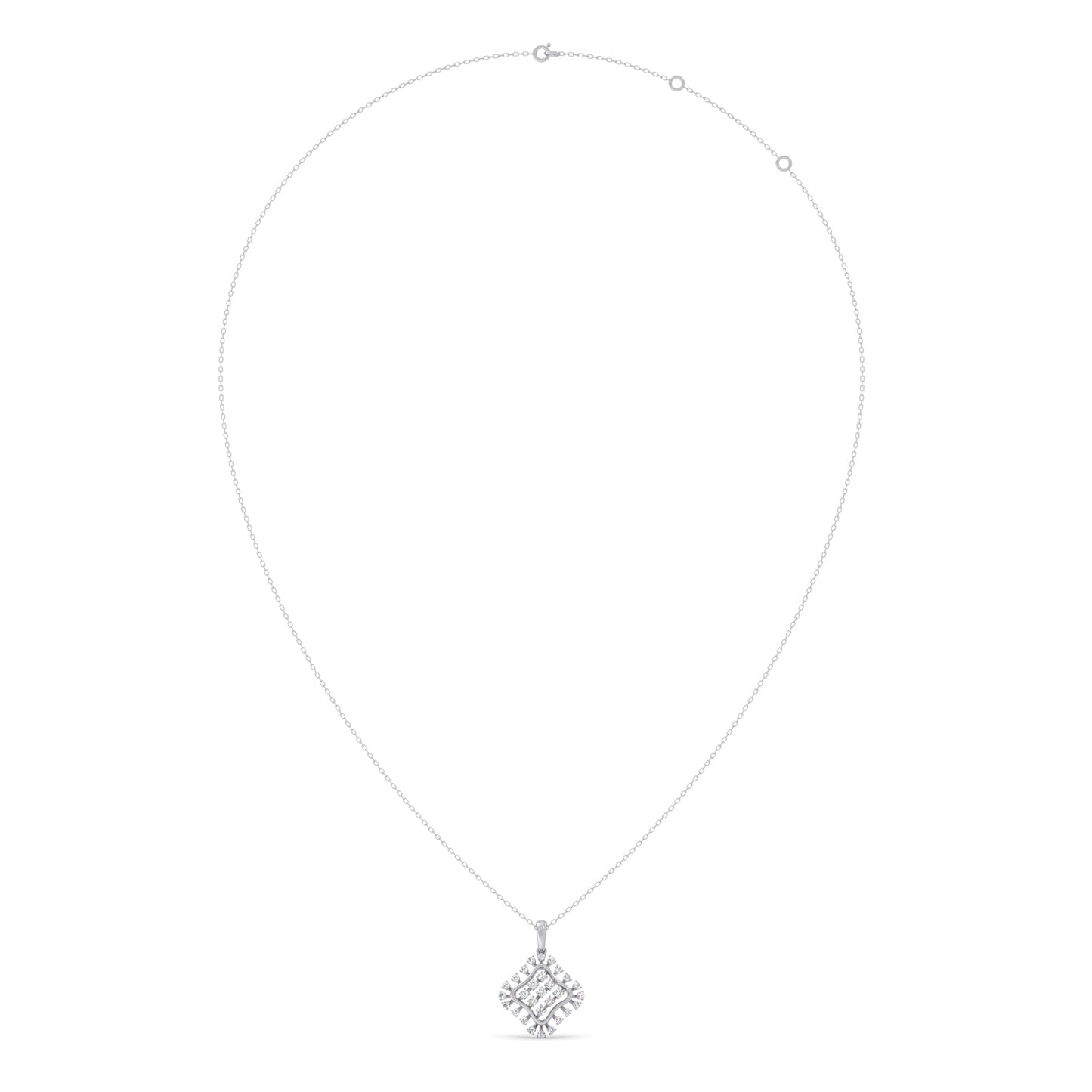 Celestial Sparkle Diamond Pendant