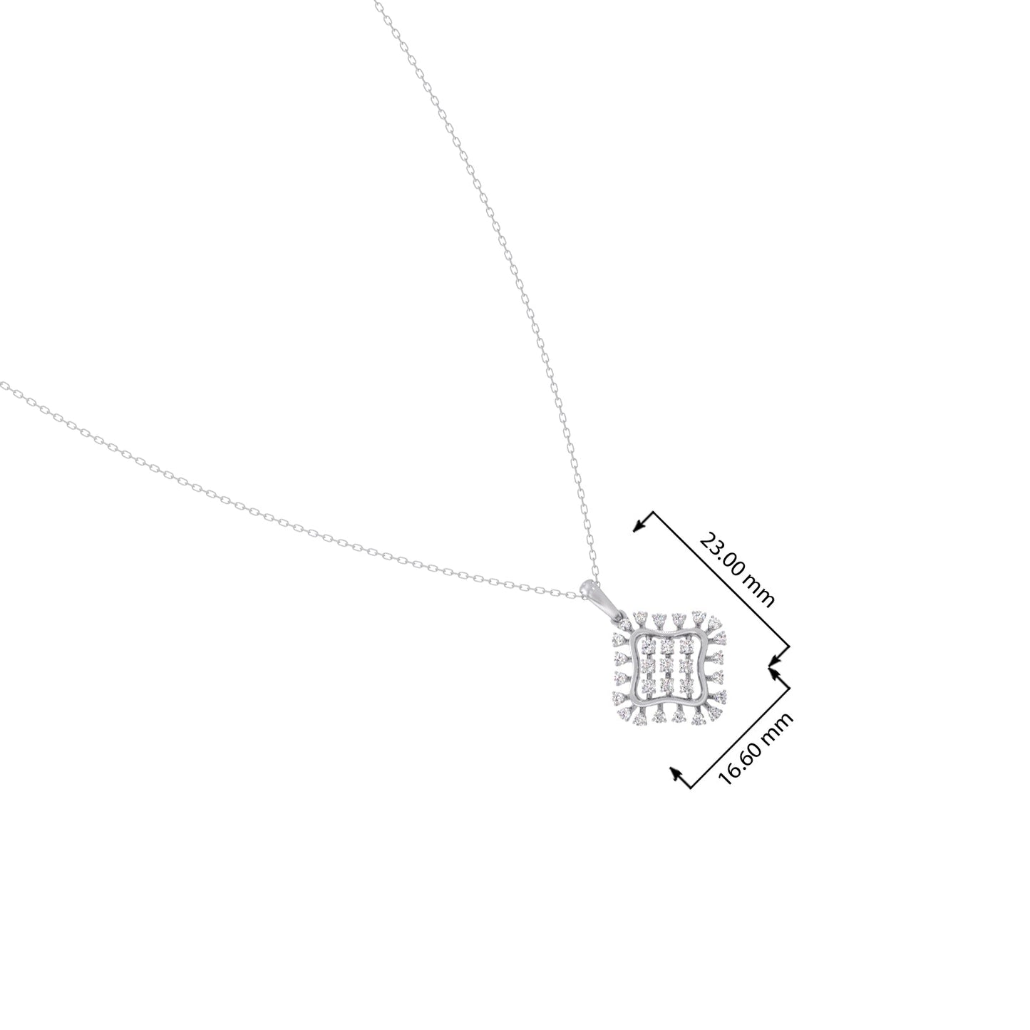 Celestial Sparkle Diamond Pendant