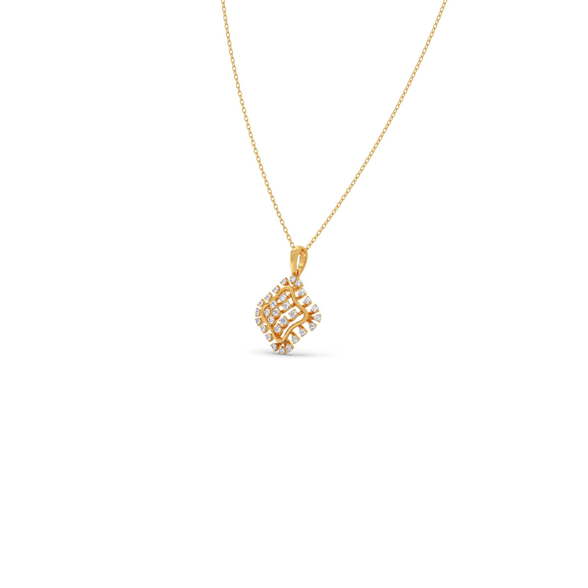 Celestial Sparkle Diamond Pendant