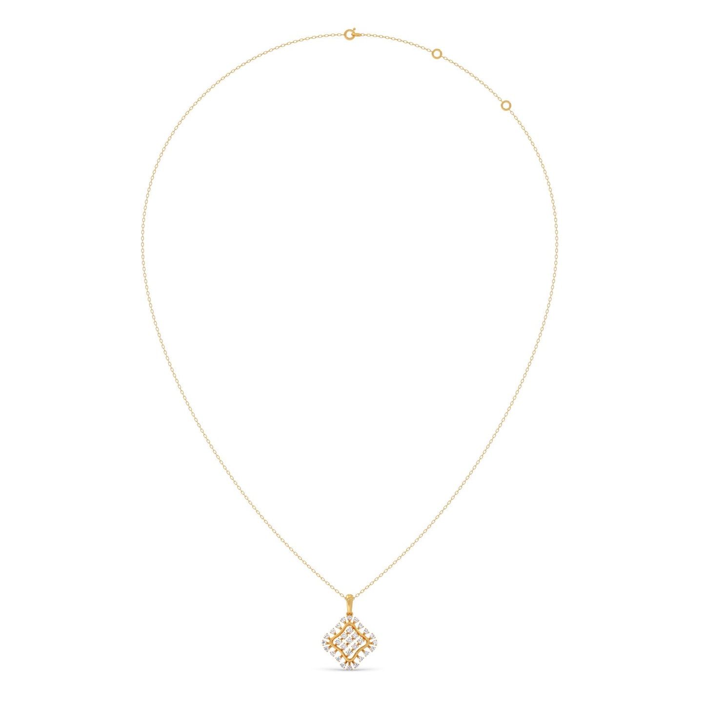 Celestial Sparkle Diamond Pendant