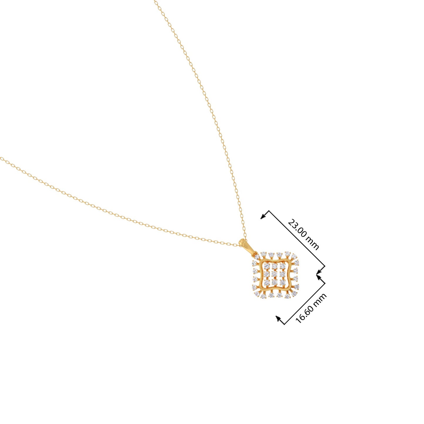 Celestial Sparkle Diamond Pendant