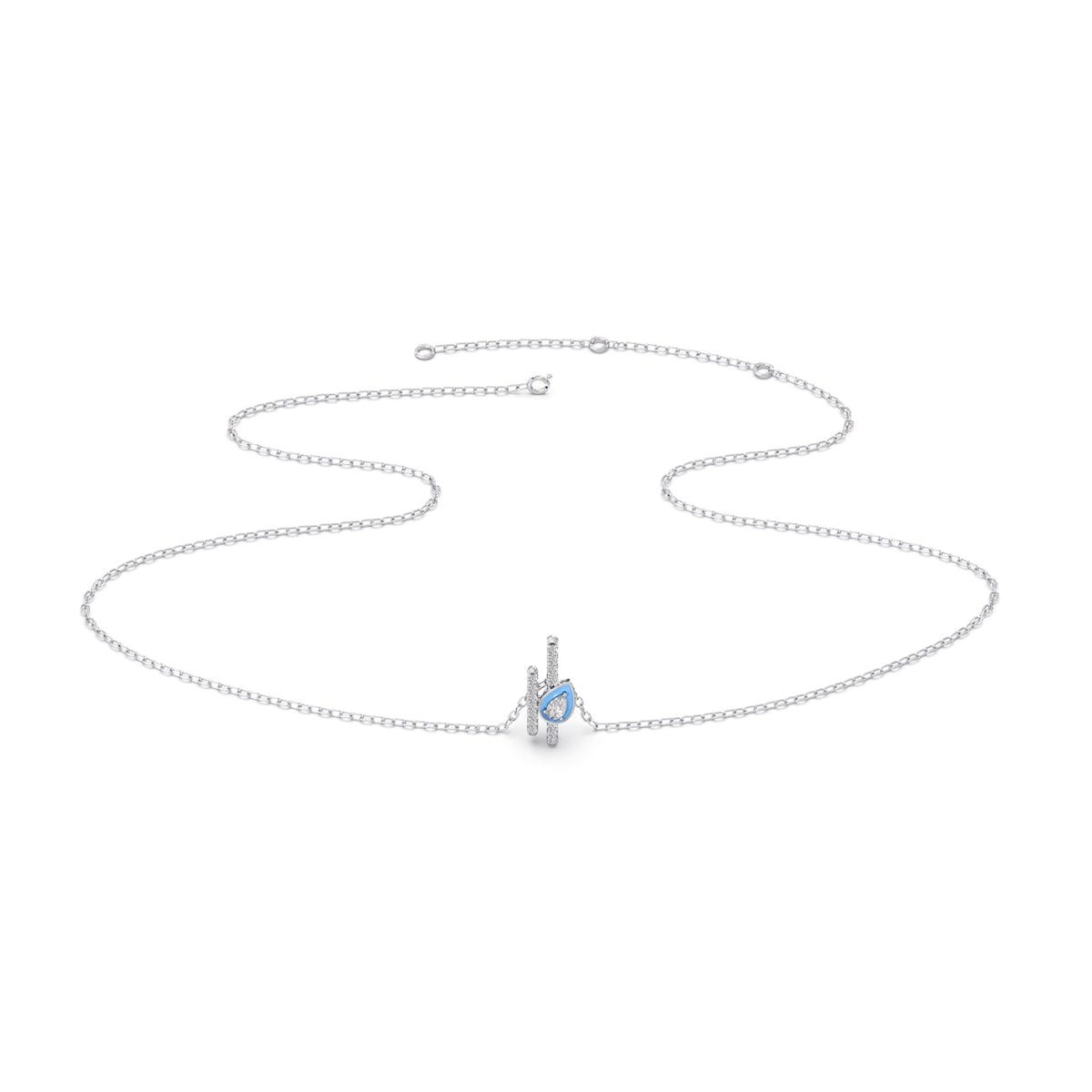 Cotton Candy Sparkle Pendant