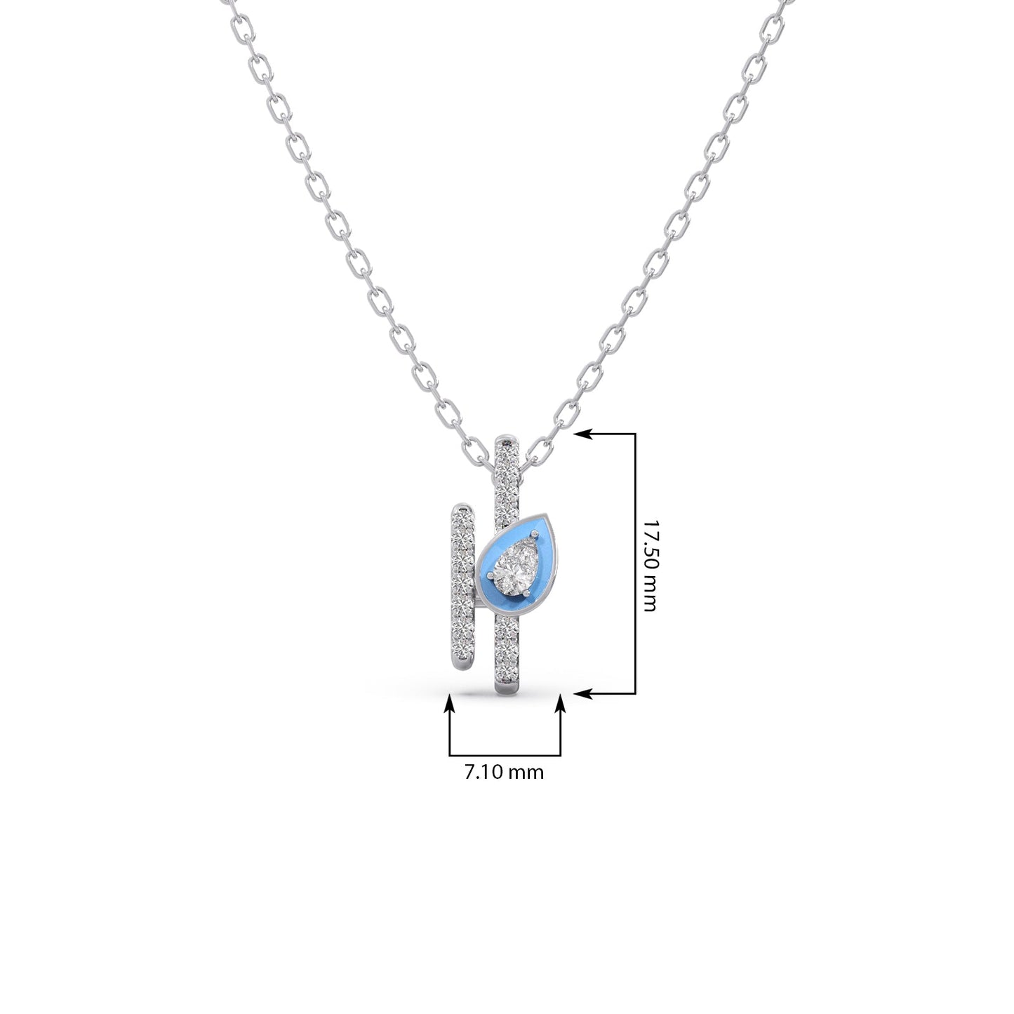 Cotton Candy Sparkle Pendant
