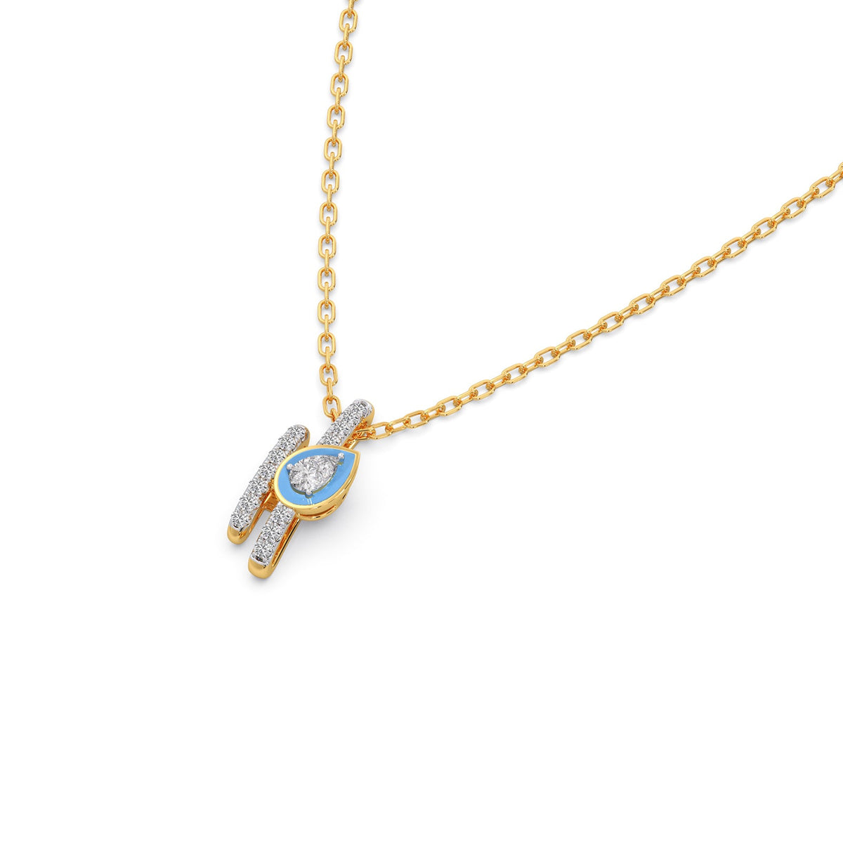 Cotton Candy Sparkle Pendant