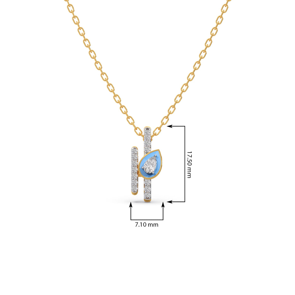 Cotton Candy Sparkle Pendant