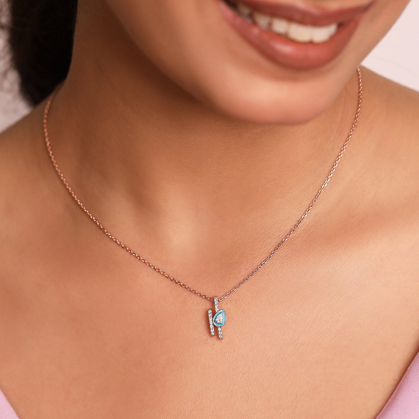 Cotton Candy Sparkle Pendant