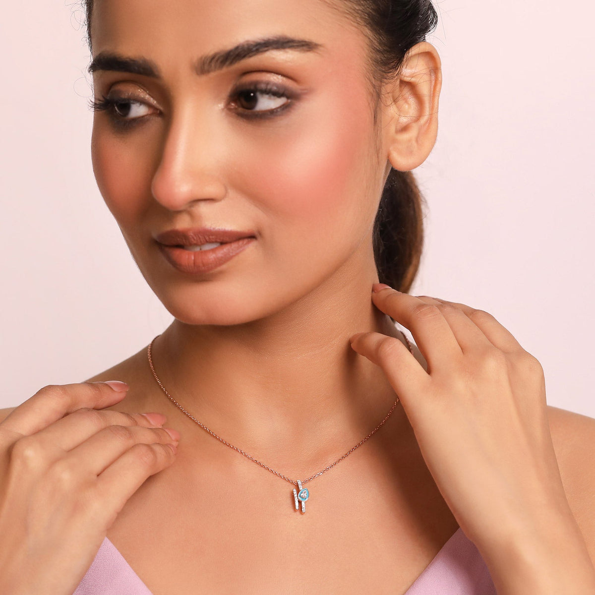Cotton Candy Sparkle Pendant