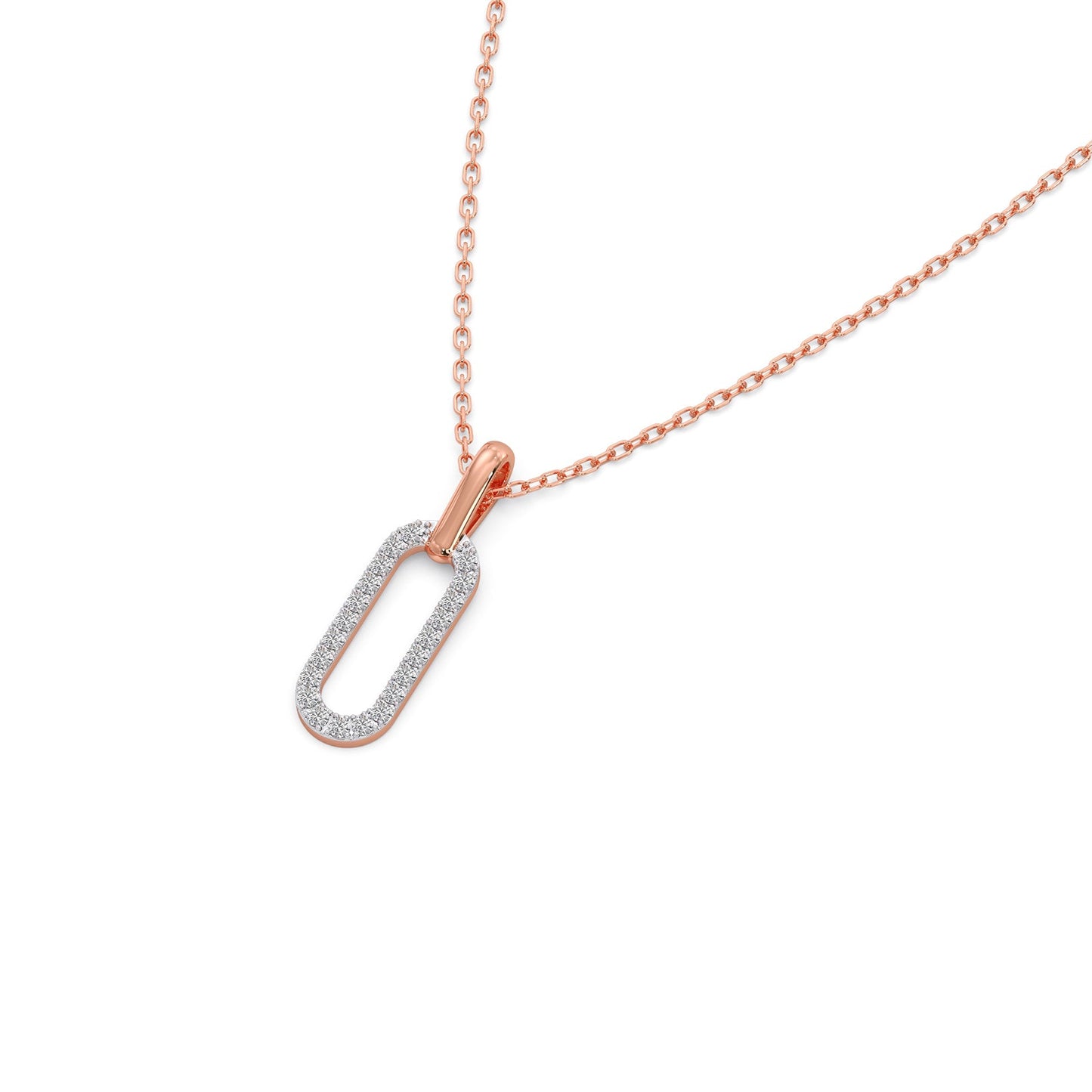Circle of Life Round Diamond Pendant