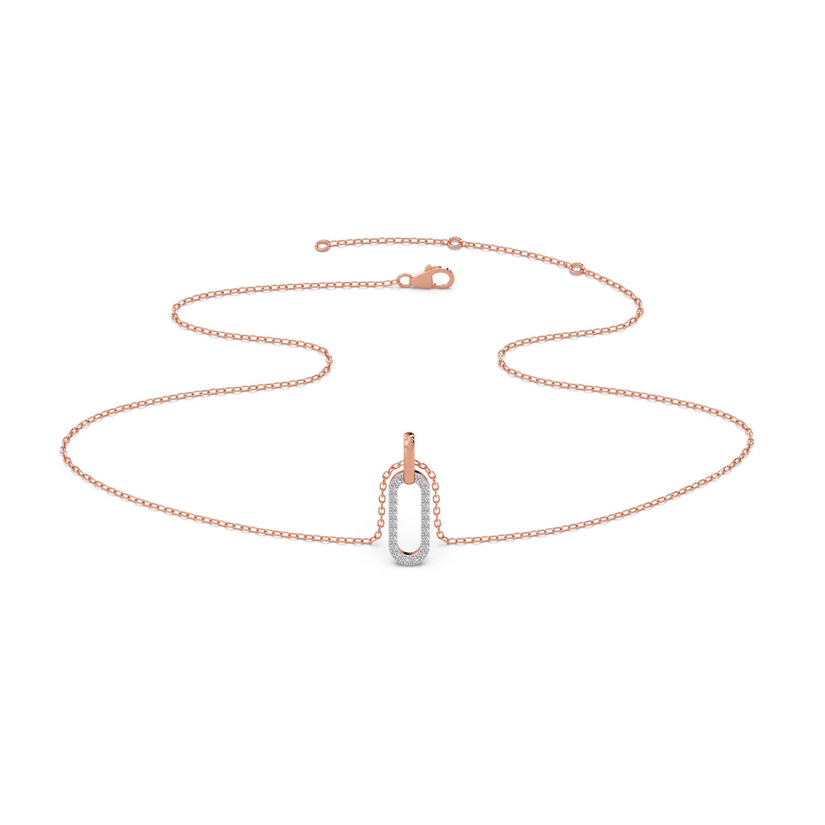 Circle of Life Round Diamond Pendant