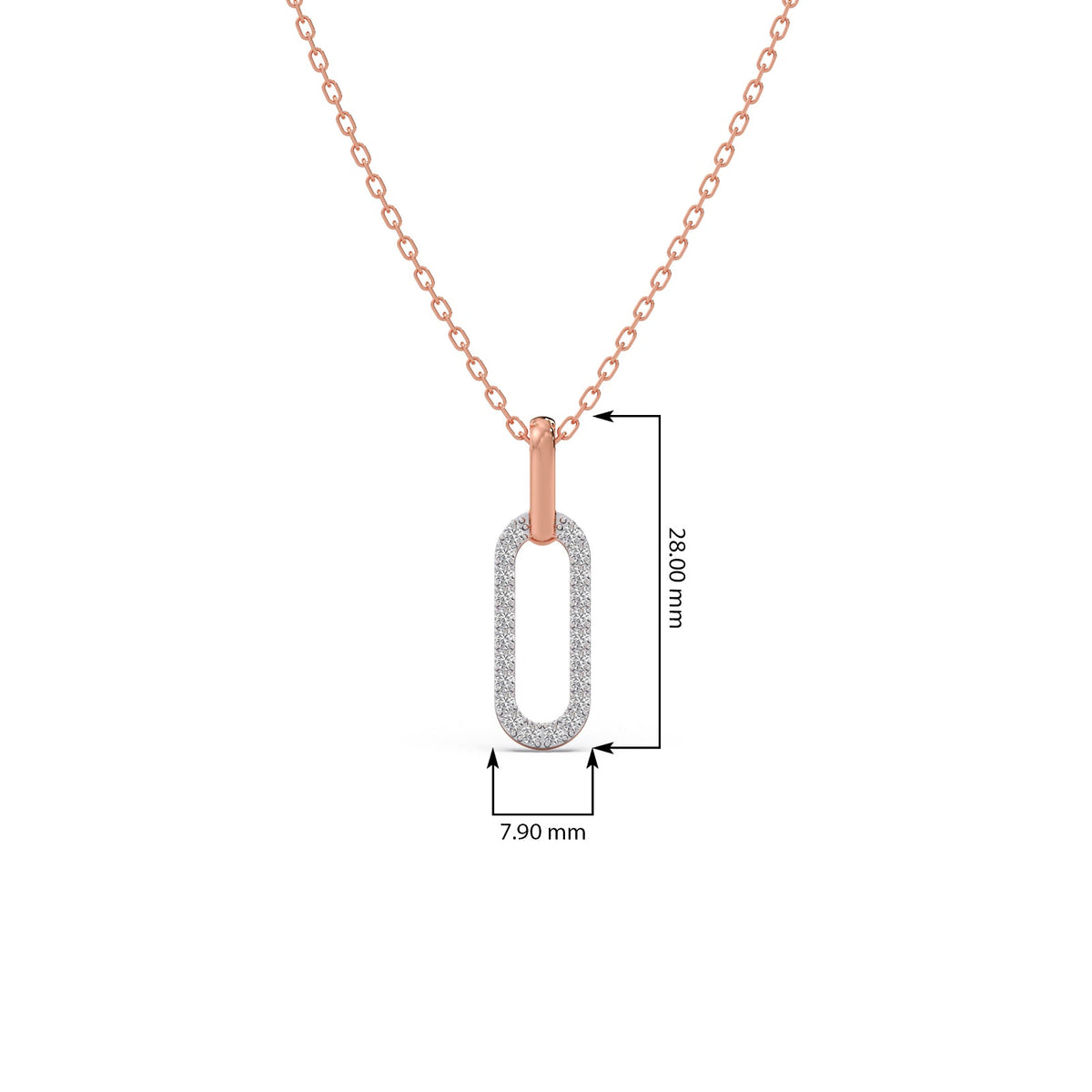 Circle of Life Round Diamond Pendant