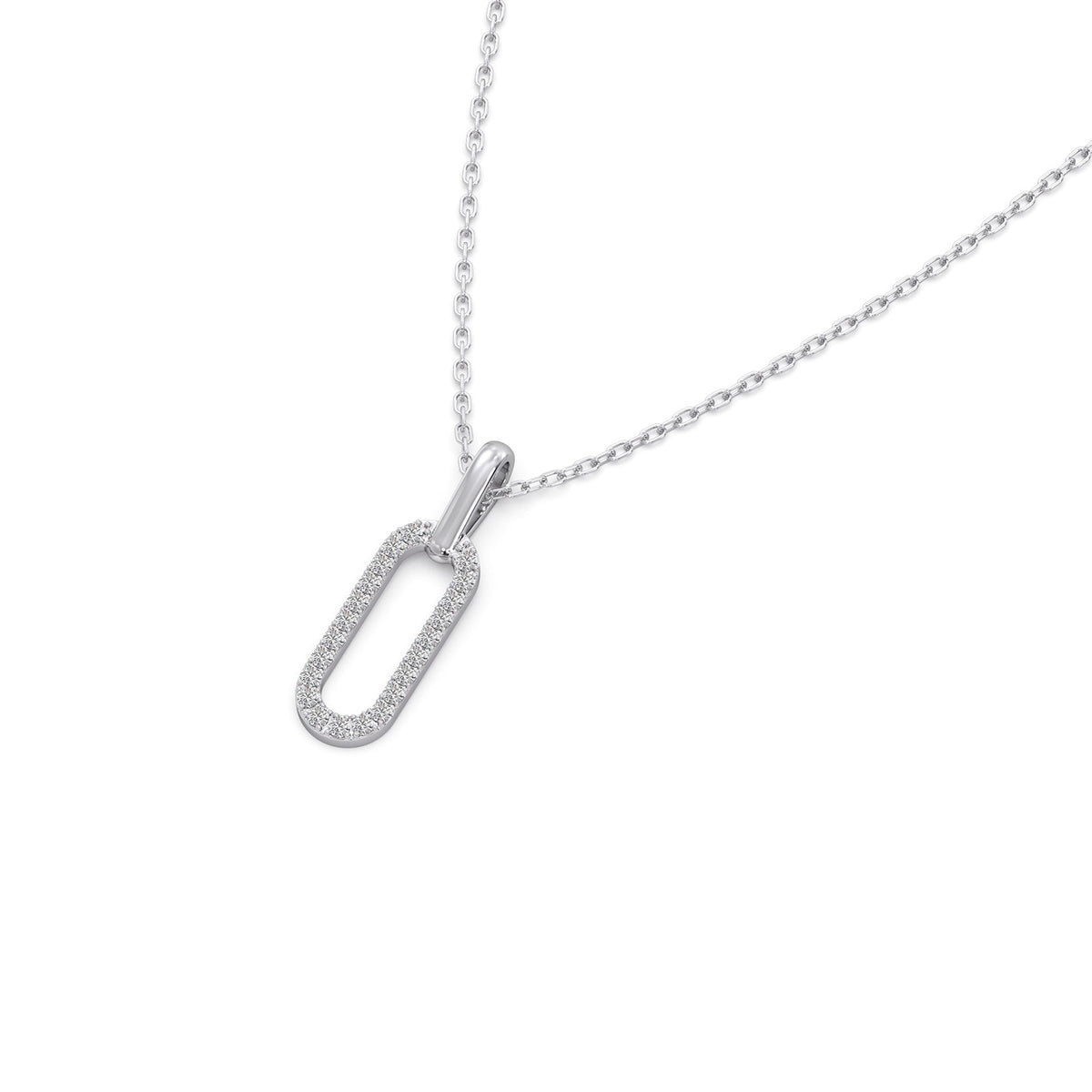 Circle of Life Round Diamond Pendant