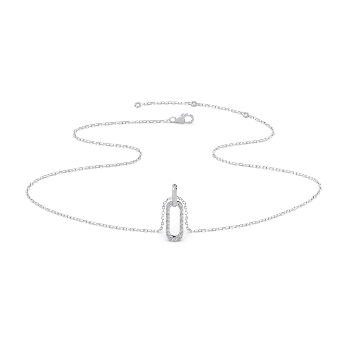 Circle of Life Round Diamond Pendant
