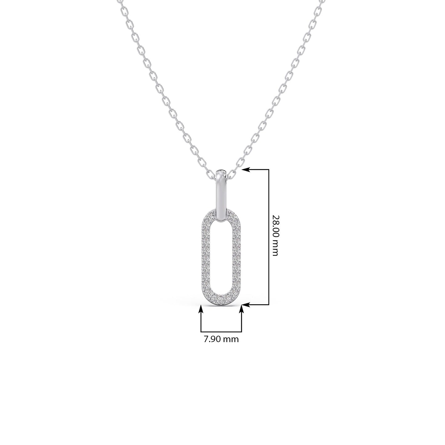 Circle of Life Round Diamond Pendant