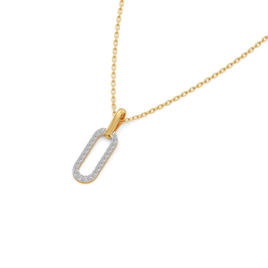 Circle of Life Round Diamond Pendant