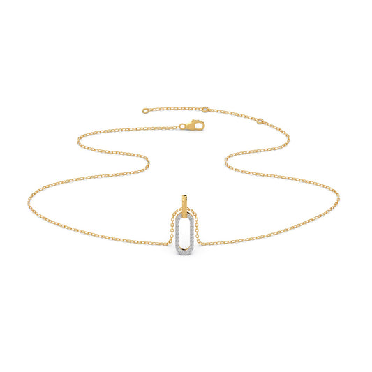 Circle of Life Round Diamond Pendant