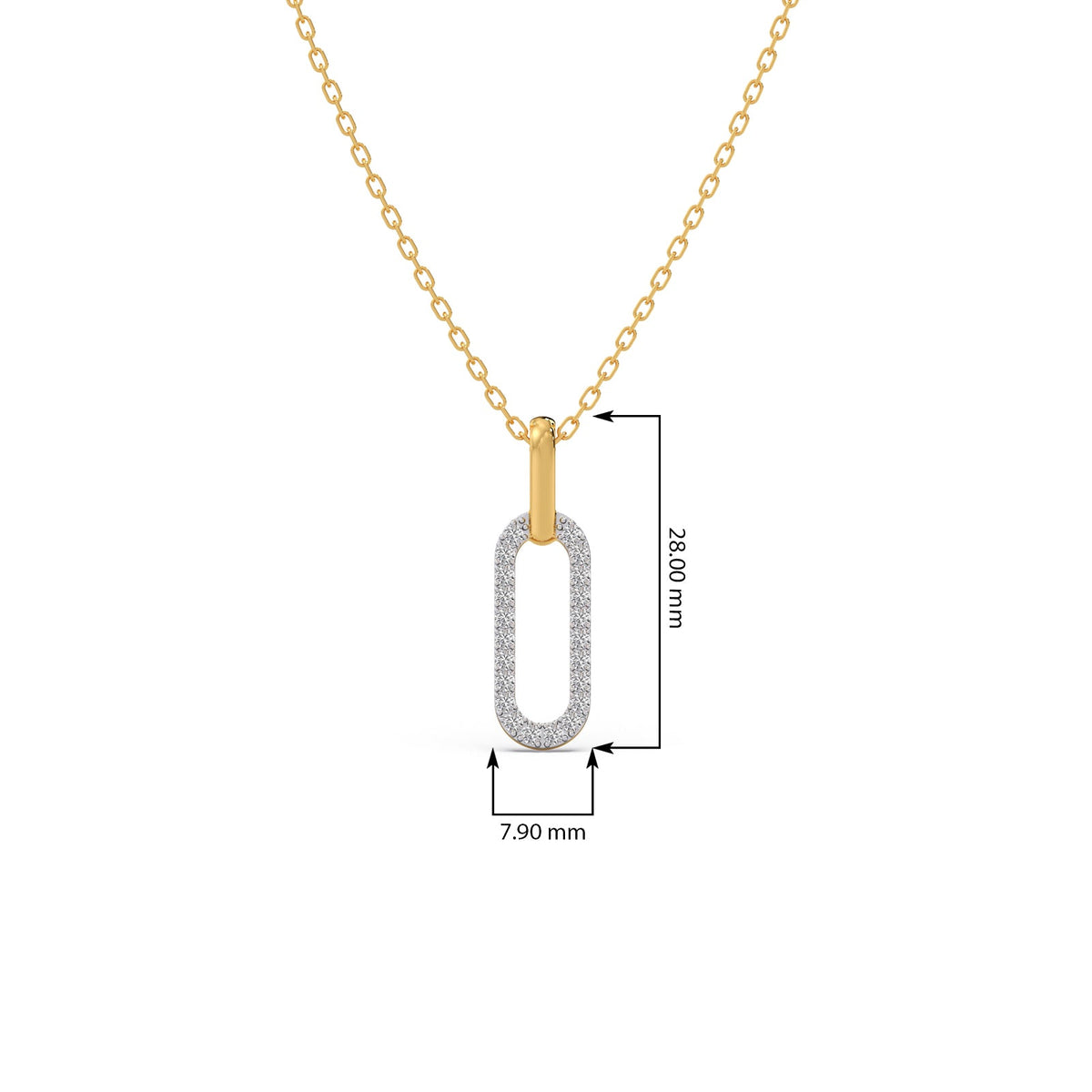 Circle of Life Round Diamond Pendant