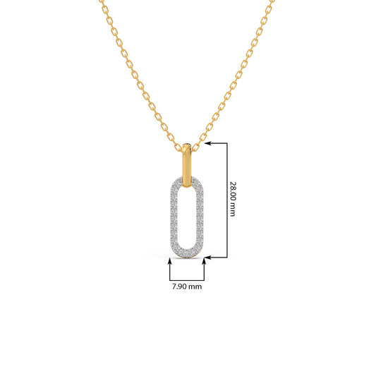 Circle of Life Round Diamond Pendant