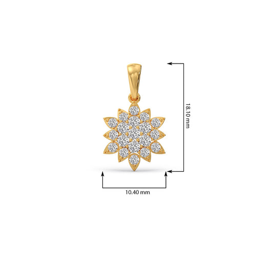 Nakshatra Starlit Diamond Pendant