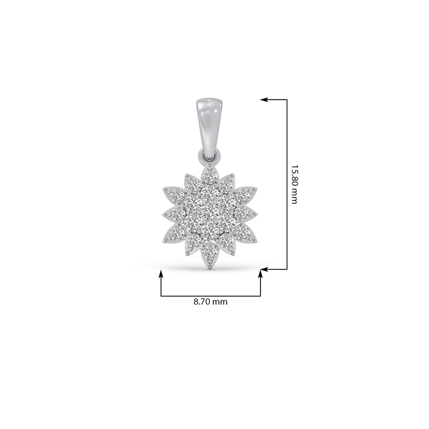 Nakshatra Eternal Diamond Pendant