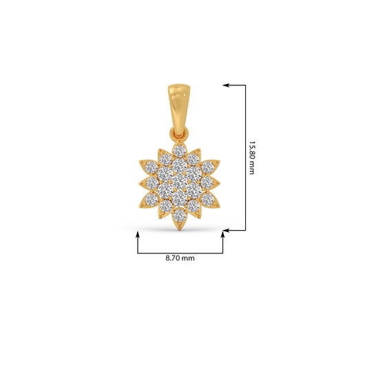 Nakshatra Eternal Diamond Pendant