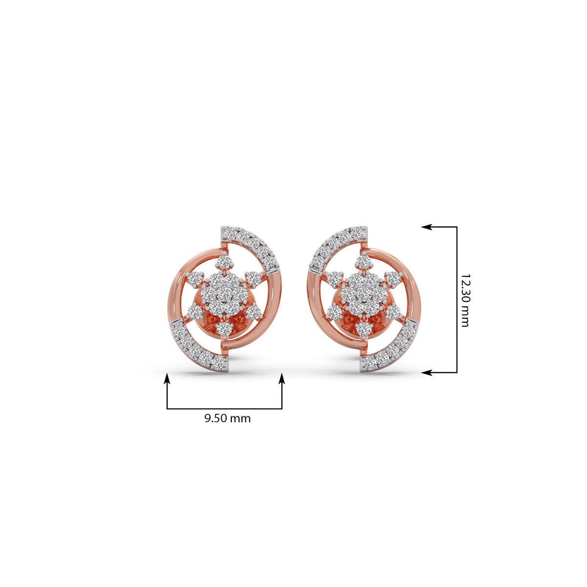 Diora Bloom Stud Earrings