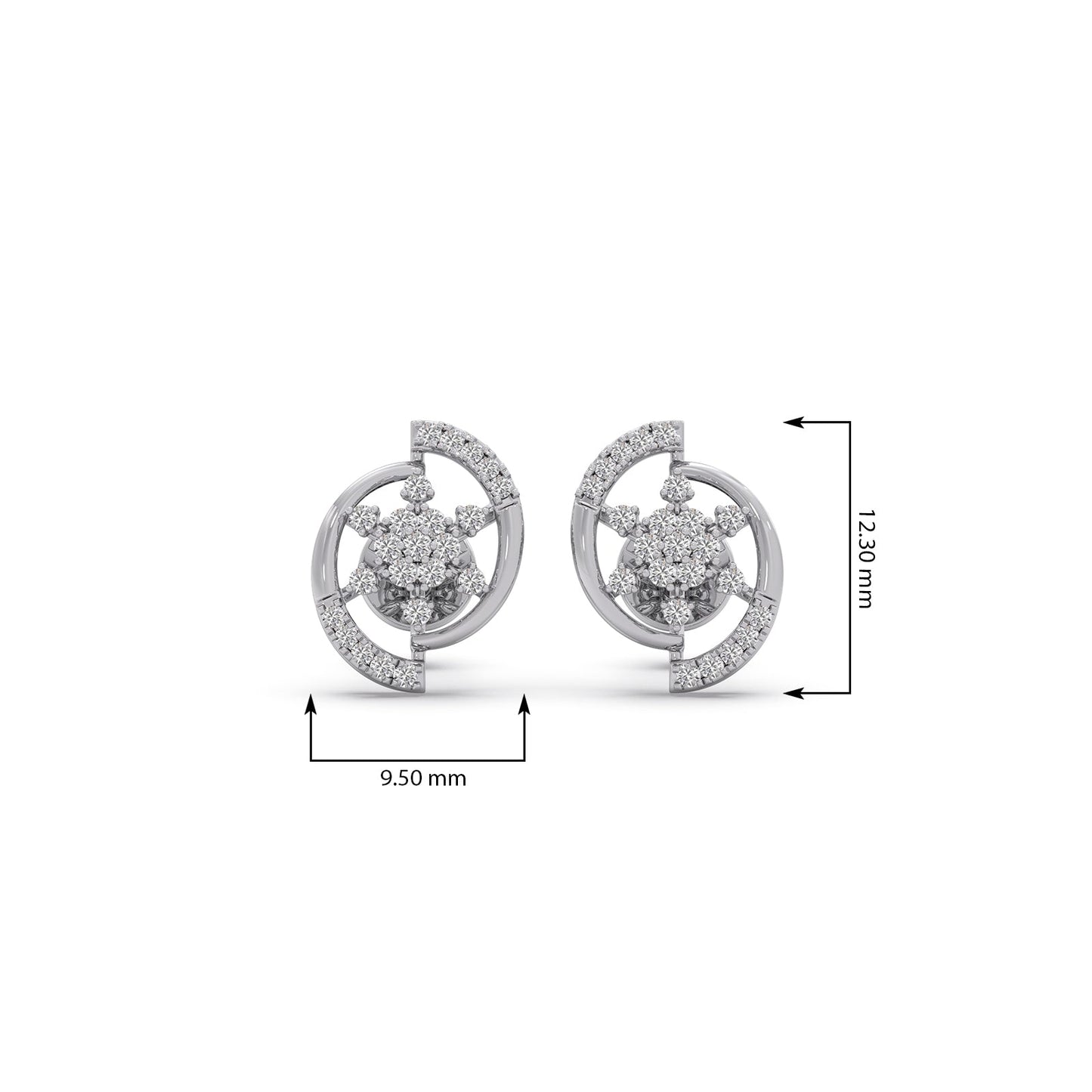 Diora Bloom Stud Earrings