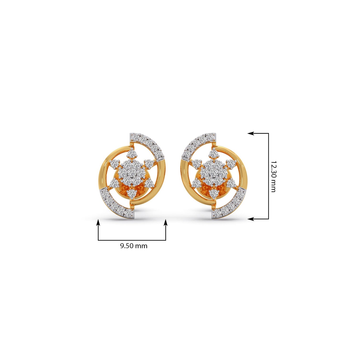 Diora Bloom Stud Earrings