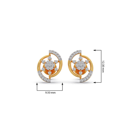 Diora Bloom Stud Earrings