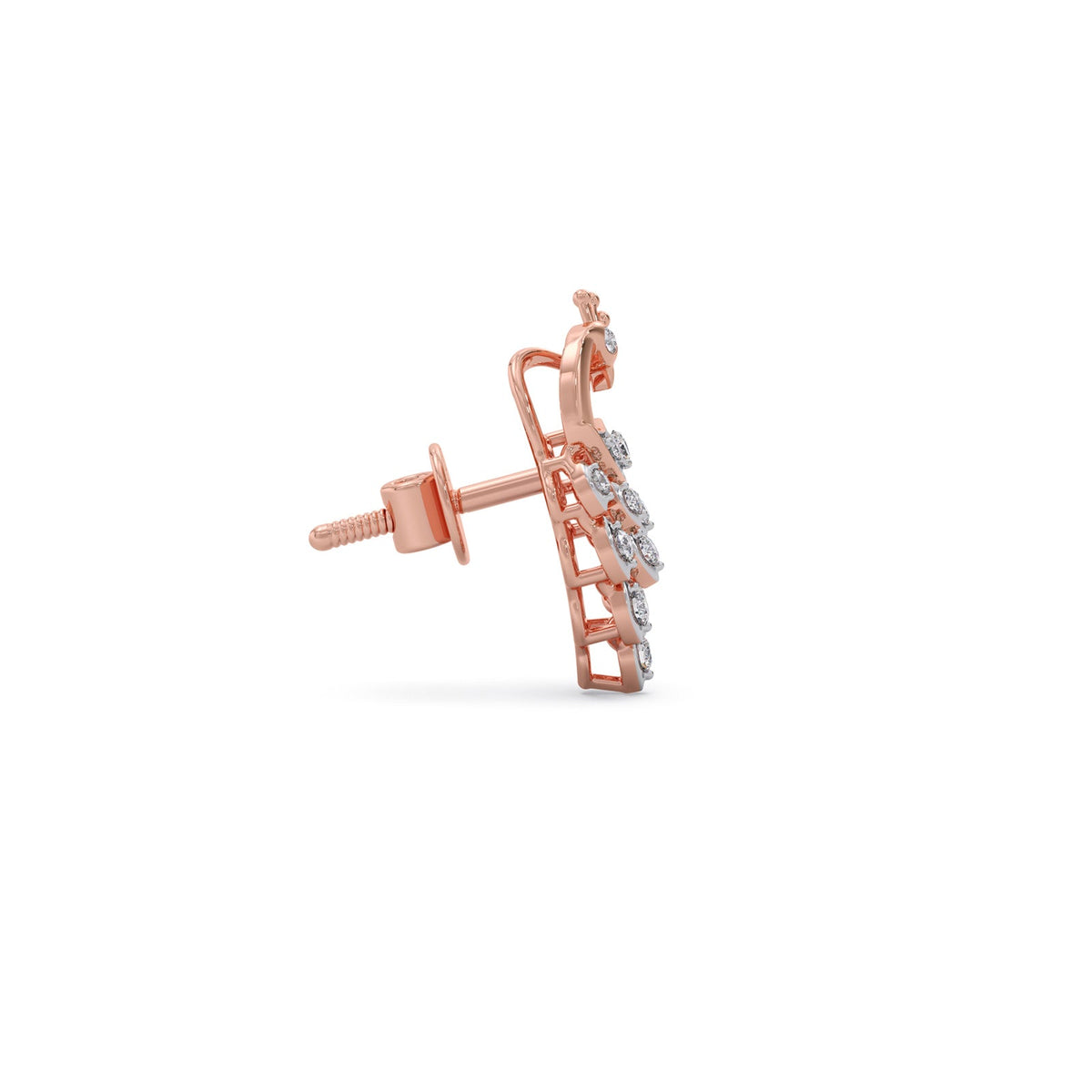 Empress Peacock Diamond Earrings