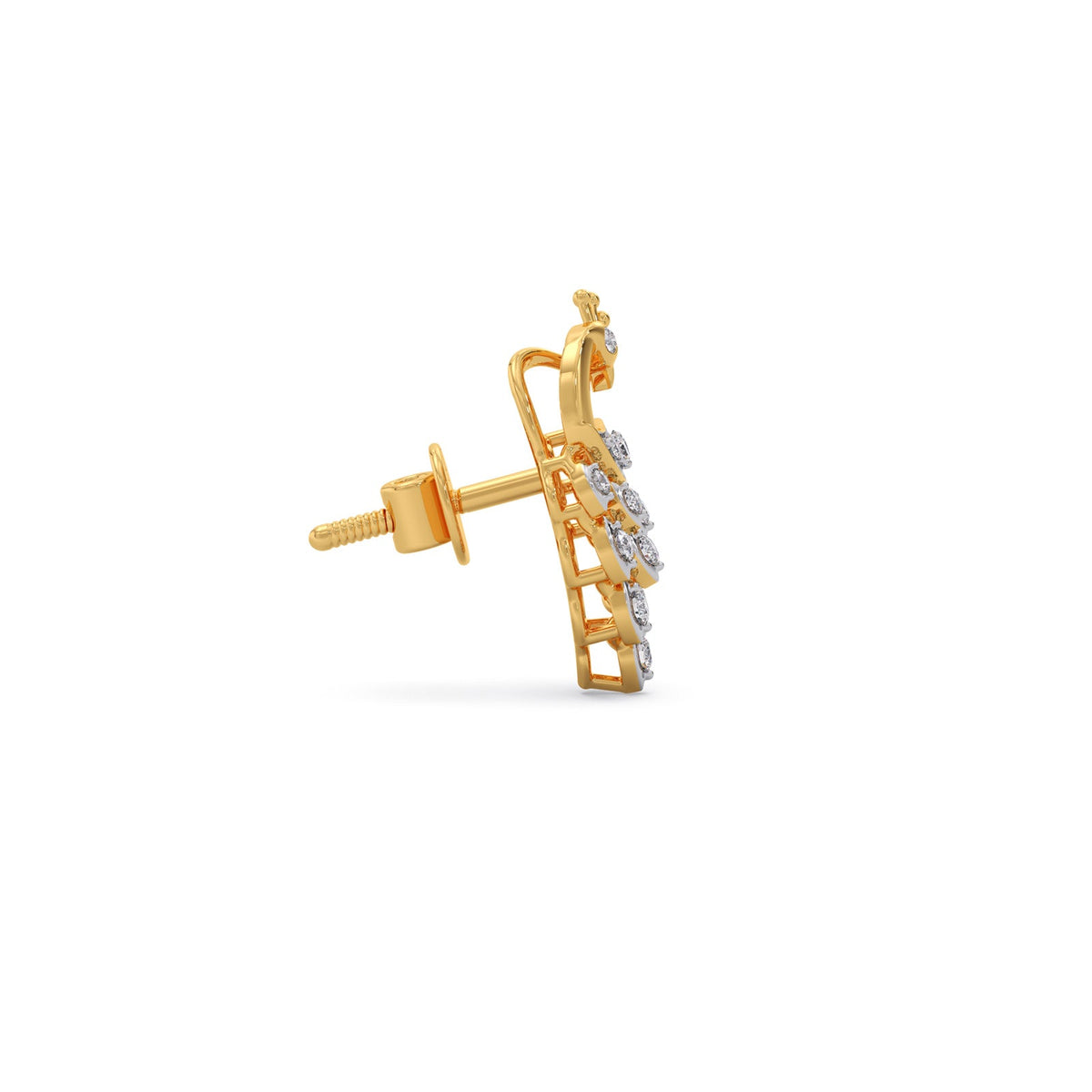 Empress Peacock Diamond Earrings